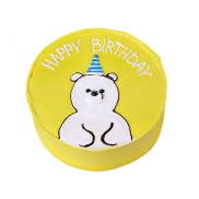 Бенто торт &laquo;Happy Birthday&raquo; (white bear) - 1 изображение
