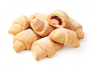 Cornulețe cu umplutură de vișine