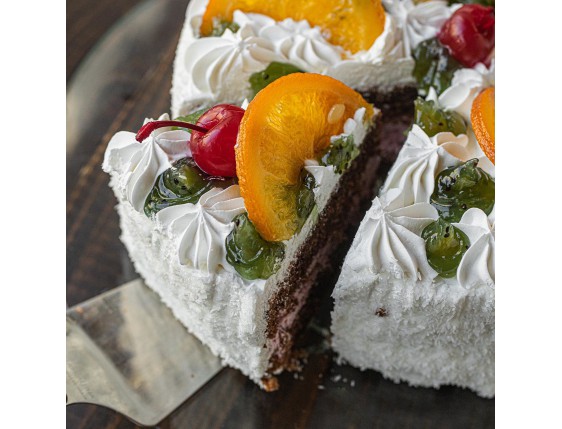 Tort "Extravaganță de fructe" - 3 Imagine