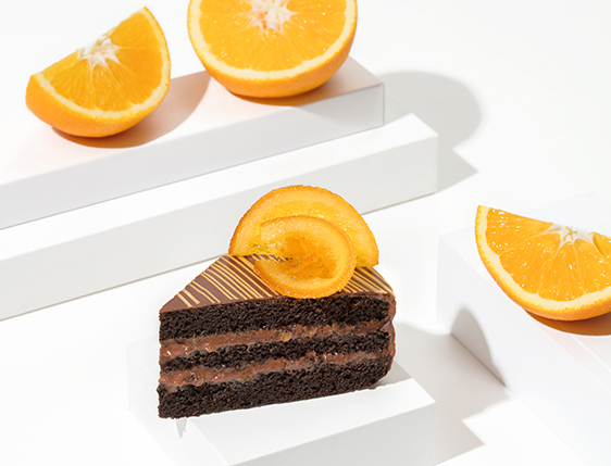 Tort "Velvet Citrus" - 2 Imagine
